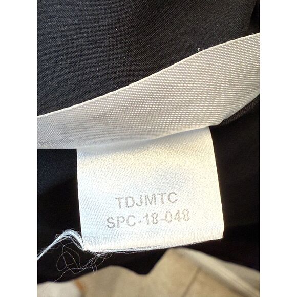 M.M. Lafleur Women's Size 2 Purple Black The Toi Dress Fit & Flare Textured - Picture 8 of 8